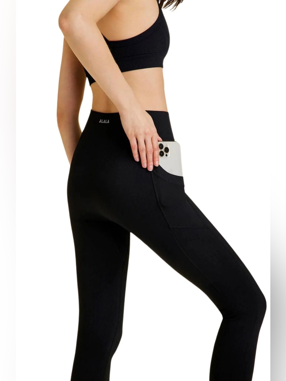 ALALA | M | Barre Essential High Waist Tight With Pocket NWT